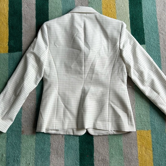 Nine West Cropped Grid Blazer, size 6 - Picture 5 of 5